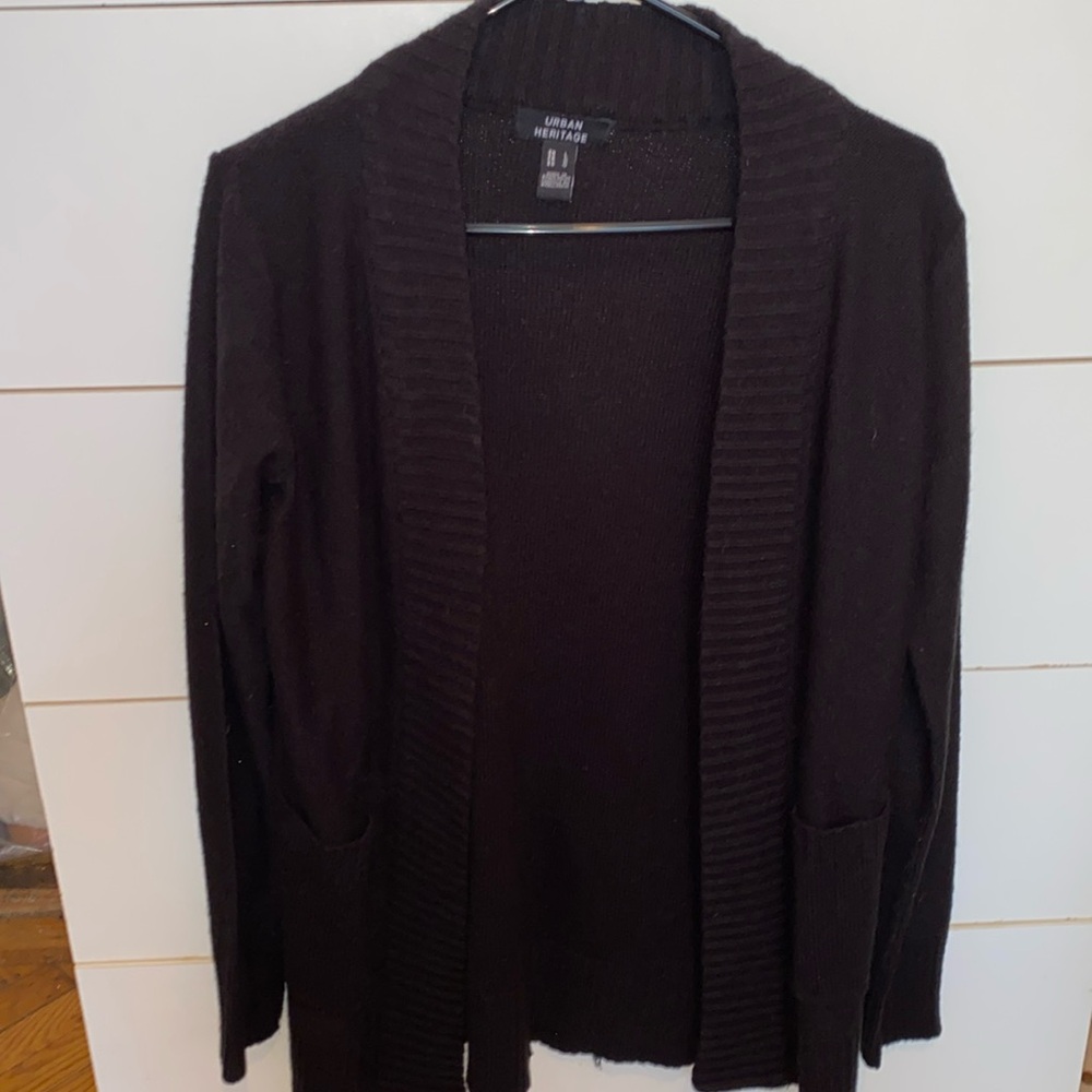 Urban Heritage black cardigan